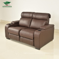 2021 New Design Living Room Power Recliner Sectional Reclining Sofa, Genuine Leather Recliner with Cup Holder